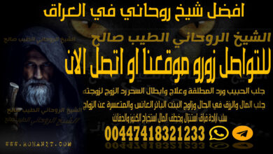 افضل شيخ روحاني في العراق