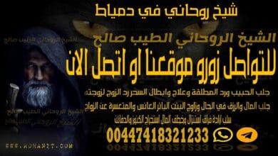 شيخ روحاني في دمياط