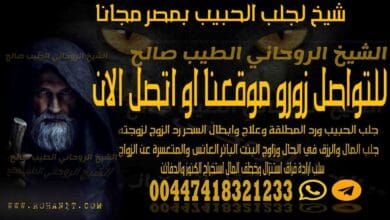 شيخ لجلب الحبيب بمصر مجانا