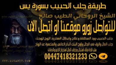 طريقة جلب الحبيب بسورة يس