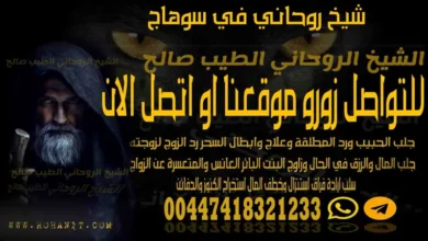 شيخ روحاني في سوهاج